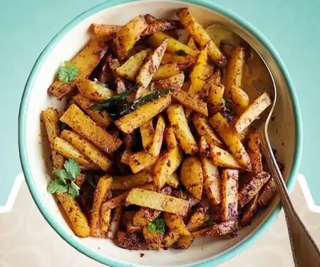 Say no to outside food in summer, make spicy pickled potatoes at home, know the method