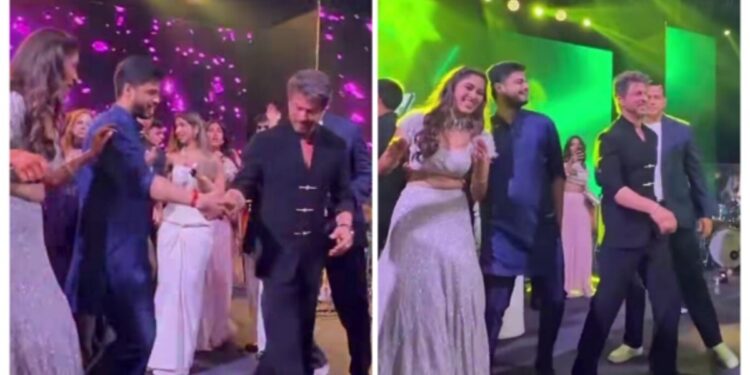 Shahrukh Khan's dance in Supriya Sule's daughter's music goes viral, King Khan danced with the bride!