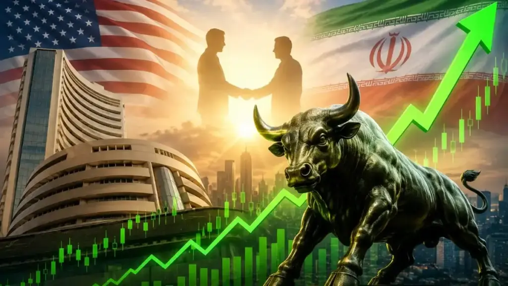 Share Market Opening: America-Iran peace agreement will bomb the market! Sensex jumped 1197 points and Nifty rose 362 points.