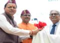 Shivraj Singh Chouhan and Pushkar Singh Dhami. | Uttarakhand News: Message from agriculture and prosperous farmer from Pantnagar: Shivraj, Dhami said old students are our pride. News Track in Hindi