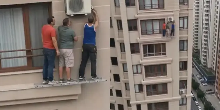 Should we call this confidence or madness? Your soul will tremble after seeing this clip viral on social media