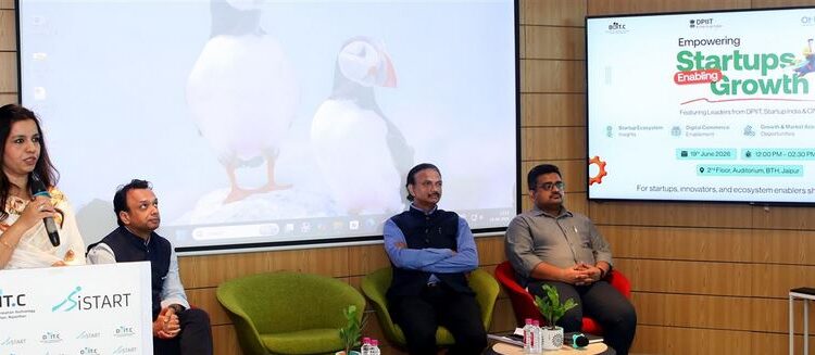 Startup India completes 10 years at Bhamashah Techno Hub, DPIIT Additional Secretary Atish Kumar Singh said - Entrepreneurship is the foundation of Developed India @ 2047