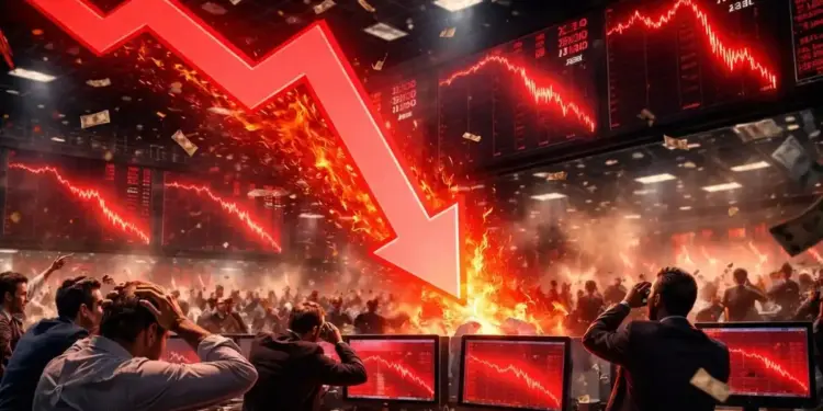 Stock Market Opening Bell: Market fell with the beginning of gap down, Sensex 250 and Nifty opened by 70 points.