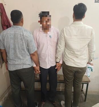 Sub-inspector arrested red handed for taking bribe of Rs 35 thousand in Fatehabad