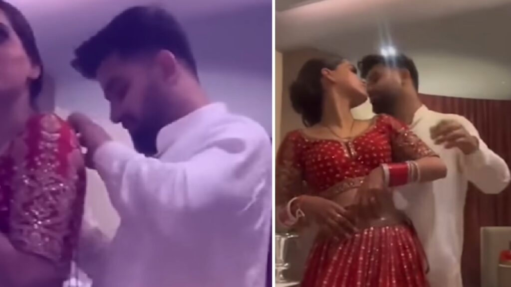 Suhagrat Video: The bride and groom made wedding night video, people are asking for the link.