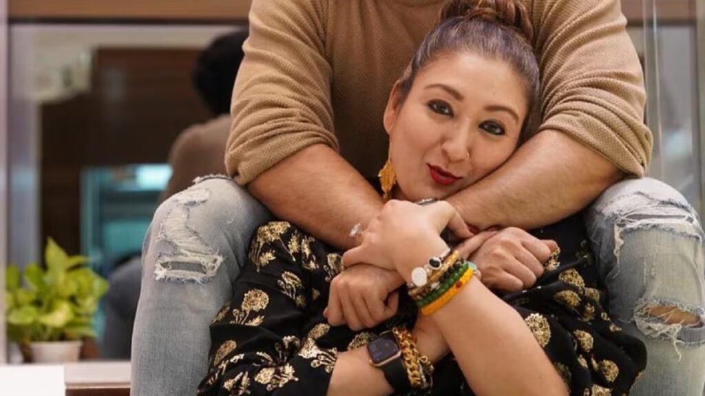 Sunita Ahuja, troubled by Govinda's extra marital affairs, is making her Bollywood debut with an actor 30 years younger to her.
