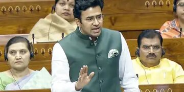 Tejaswi Surya's attack on bad roads and footpaths, demand to start 'Open Streets Bengaluru' campaign