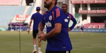 The great match between India and Afghanistan will be held in 42 degree temperature, Rohit Sharma sweated profusely before the match, know the pitch report.