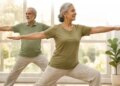 The risk of falling is highest with increasing age, know how yoga reduces this risk.