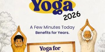 The theme of International Yoga Day 2026 declared 'Yoga for healthy old age', will give the message of longevity and happiness.