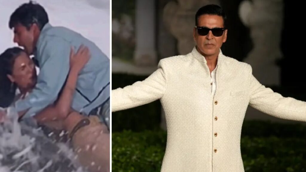 This beauty started drowning in the sea during the shooting? Akshay Kumar saved his life and said such a thing