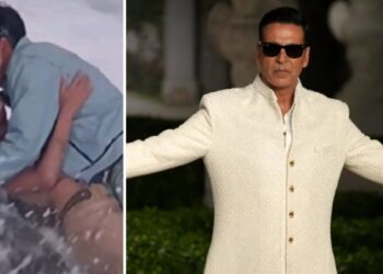 This beauty started drowning in the sea during the shooting? Akshay Kumar saved his life and said such a thing