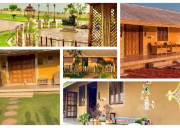 This star lives in a house made of cow dung soil, pictures inside the luxury farmhouse without AC