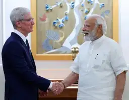 Tim Cook congratulated PM Modi, said - thanks for the innovation policies that improve people's lives.