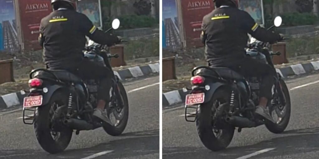 Triumph-Bonneville-400-Spied