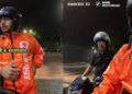 Uncle helped the man trapped in the rain after seeing the wet notes, then the video of what he said is going viral