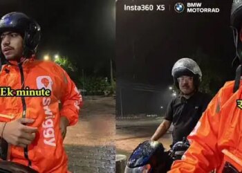 Uncle helped the man trapped in the rain after seeing the wet notes, then the video of what he said is going viral