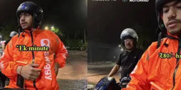 Uncle helped the man trapped in the rain after seeing the wet notes, then the video of what he said is going viral