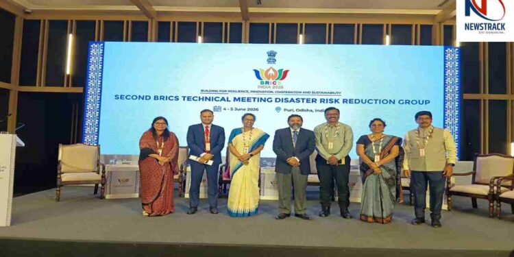 Uttarakhand Disaster Management. BRICS DRR Meeting Puri Conference 2026| Newstrack Latest News | Uttarakhand: Uttarakhand's disaster management model shines on BRICS platform, Silkyara rescue echoes at international level. News Track in Hindi