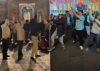 Video of dance on 'Chhaiya-Chhaiya' during Chardham Yatra goes viral, users angry after seeing such behavior of devotees