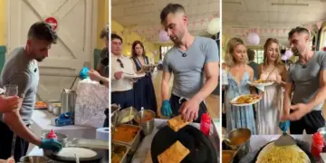 Viral Video: Desi tadka seen in British wedding, guests were seen relishing everything from dosa to pani puri.