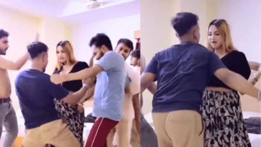Viral Video: group of boys call lady dance in Hotel room, fail to pay her
