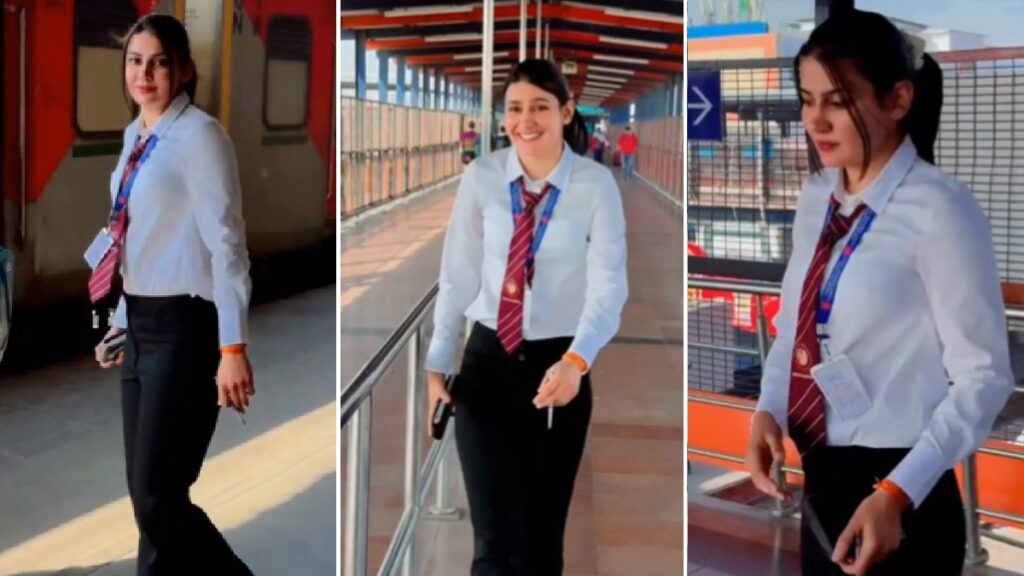 Who is this viral TTE Moni Nain? People are captivated by her beauty, disciplinary action