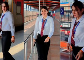 Who is this viral TTE Moni Nain? People are captivated by her beauty, disciplinary action