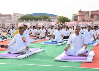 Yoga is the ancient heritage of India, which is now being adopted across the world: Ashwini Vaishnav
