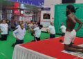 Yoga practice in all community health centers including Sadar Hospital, message given to stay healthy with yoga