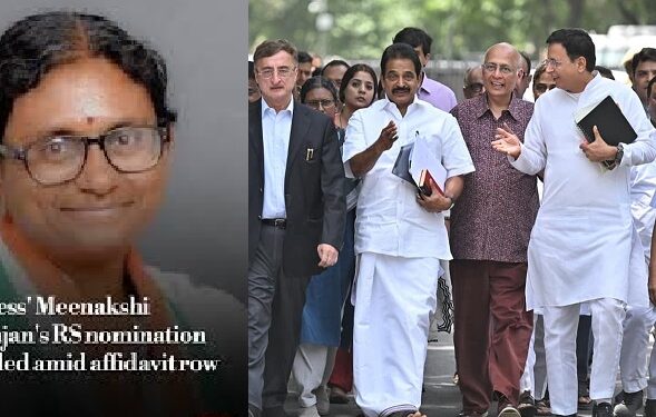 congress news, rajyasabha election, minakshi natrajan, | Congress is not satisfied with the Election Commission, Meenakshi's nomination will remain cancelled, what next? | News Track in Hindi