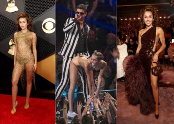 ≡ These bold looks of Miley Cyrus created a stir on the internet, she showed a different style in every award show! 》Her Beauty
