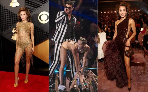 ≡ These bold looks of Miley Cyrus created a stir on the internet, she showed a different style in every award show! 》Her Beauty