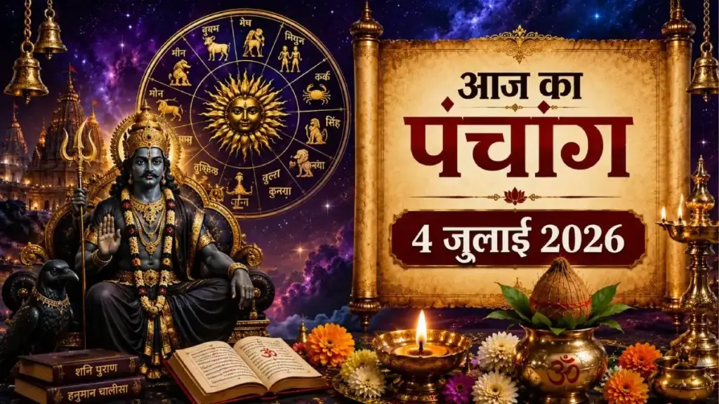 Aaj Ka Panchang 04 July 2026: What time will Panchami Tithi be today, do not do this work even by mistake in Rahukaal, read the complete Panchang.
