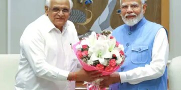 After the birthday wishes of PM Modi and Home Minister Shah, CM Patel pledged Gujarat's commitment towards 'Developed India'.