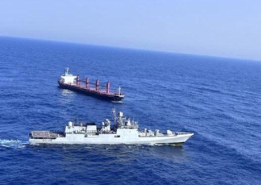Attempt to attack by pirates in Gulf of Aden failed, cargo ship saved due to alertness of INS Trikand