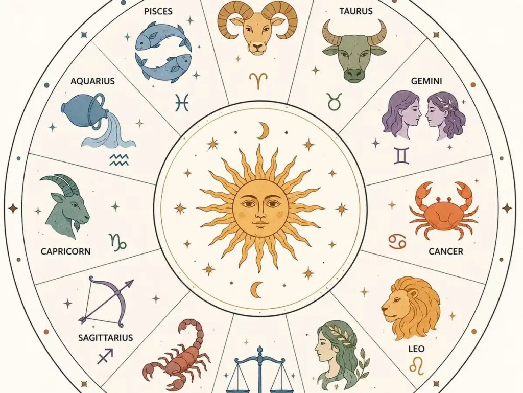 August Horoscope 2026: Luck of these 5 zodiac signs will shine in August, they can get auspicious opportunities in matters of job, business and money.