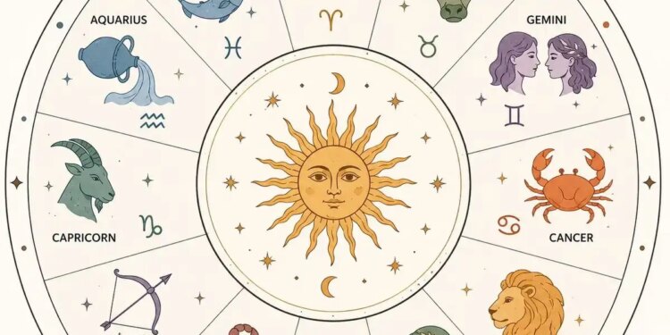 August Horoscope 2026: Luck of these 5 zodiac signs will shine in August, they can get auspicious opportunities in matters of job, business and money.
