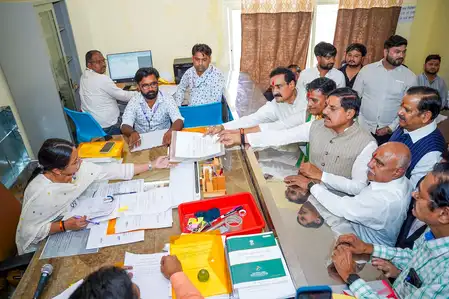 BJP-Congress candidates filed nominations for Datia by-election