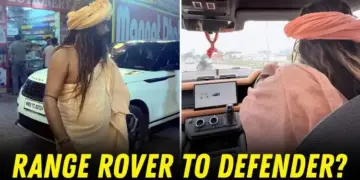Baba is carrying a Defender, has Baba become a Sanyasi? video viral