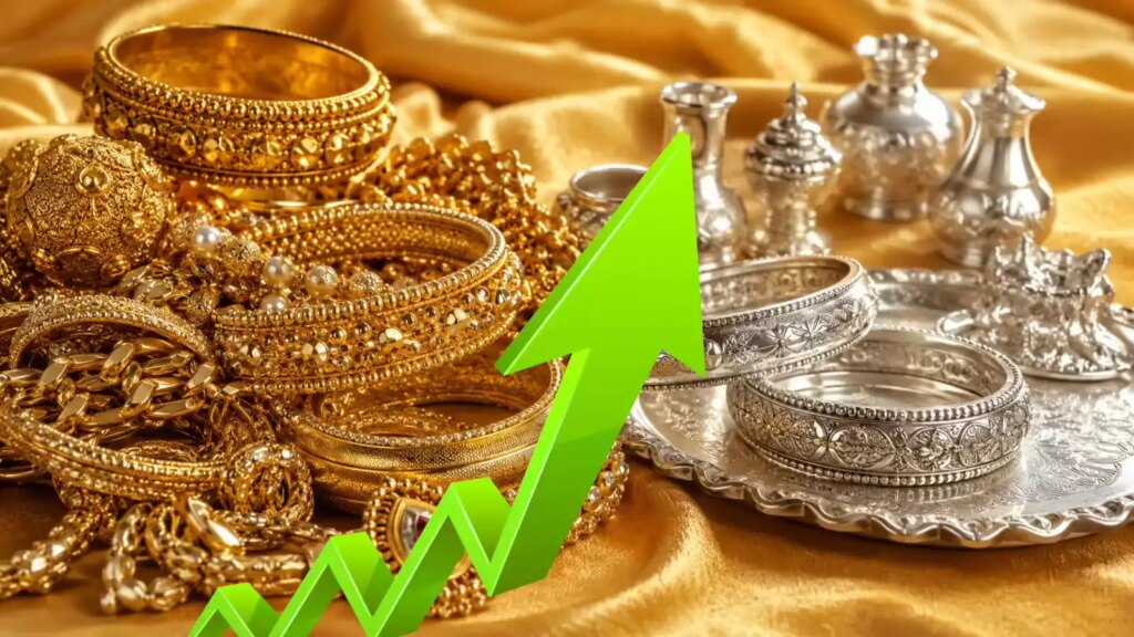 Big shock to gold buyers! Gold rate increased by ₹ 1700, silver also became expensive, know the new prices