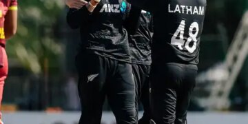Brilliant bowling by Jayden Lennox, New Zealand beats West Indies by 6 wickets in the third ODI