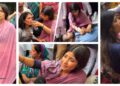 CJP Protest: Dimple Yadav clashed with the police, climbed the barricading and challenged, for the first time Dimple Yadav was seen in such a fierce form