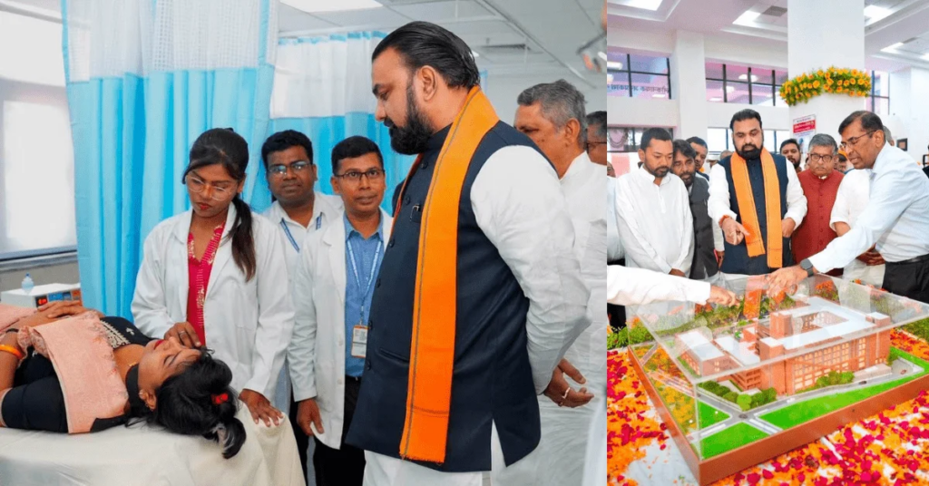 Chief Minister Samrat Choudhary inaugurated the new building of 400-bed state-of-the-art orthopedic hospital.