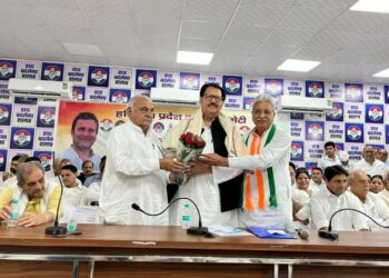 Congress in-charge Sanjay Dutt's direct communication with the workers at Haryana Congress headquarters, laid emphasis on organizational strength.