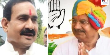 Datia Bypoll: Congress Names Ghanshyam Singh, Shiv Sena (UBT) Invites Narottam Mishra. Political earthquake in Datia! Congress declared candidate, all eyes on Narottam Mishra. News Track in Hindi