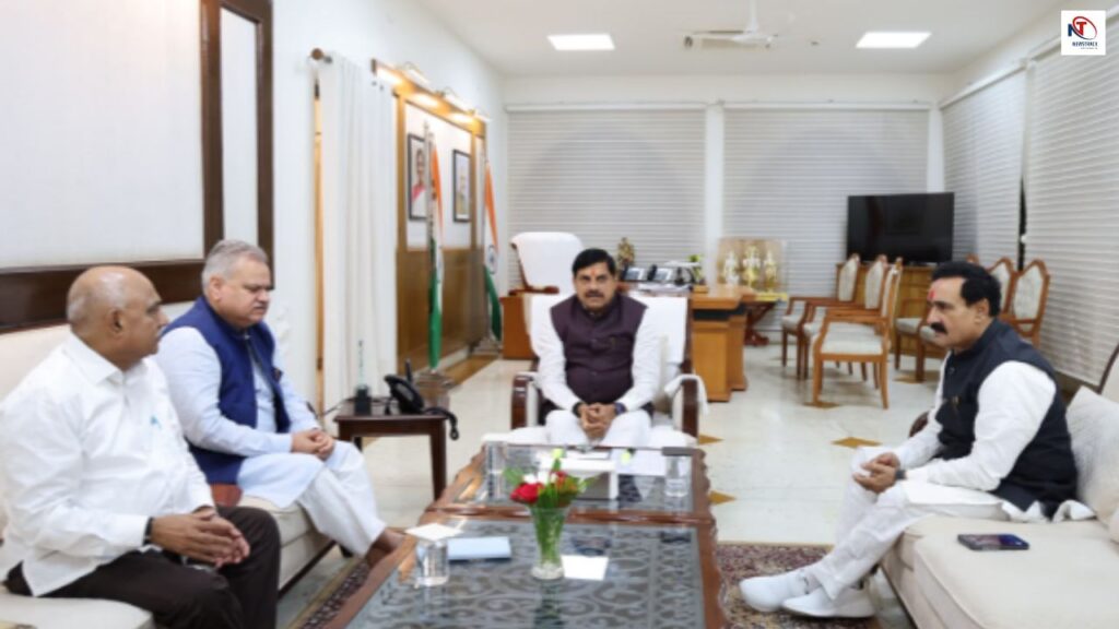 Datia Bypoll: Narottam Mishra Meets CM, High-Level Meeting Sparks Fresh Political Buzz | What is the meaning of Narottam Mishra's meeting with CM? Increased stir before Datia by-election. News Track in Hindi