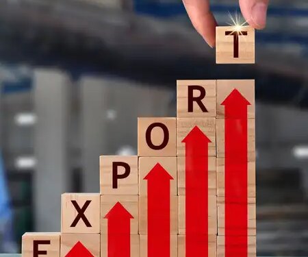 Despite global challenges, India's total exports increased by 11.37 percent to $232.73 billion in April-June.