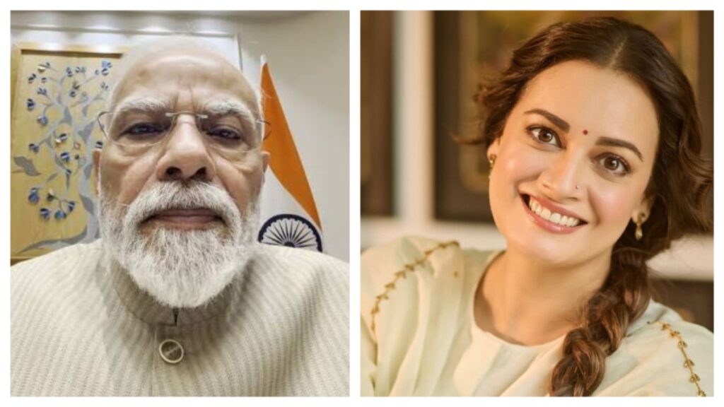 Dia Mirza got angry on PM Modi's video, said- "Not a word for the dying children"