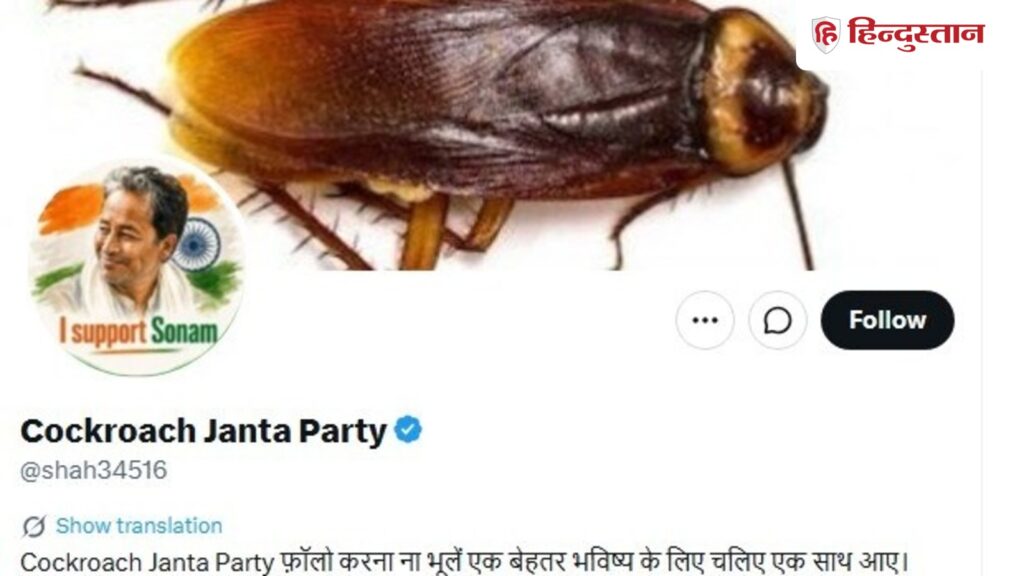 Fact Check: What is CJP's official X handle? Fake account increases the problem of cockroaches, National Hindi News